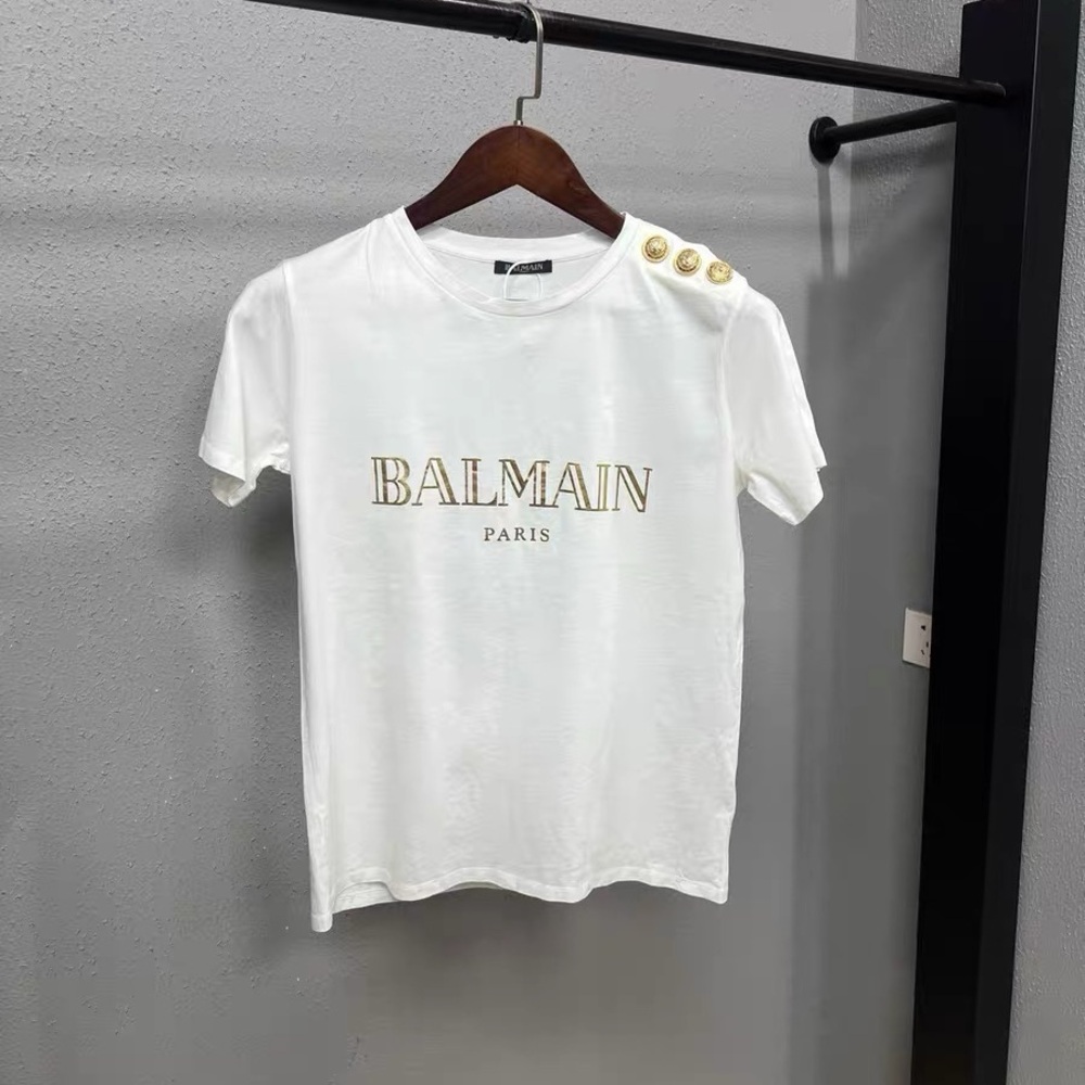 Authentic Balmain White Cotton Garment